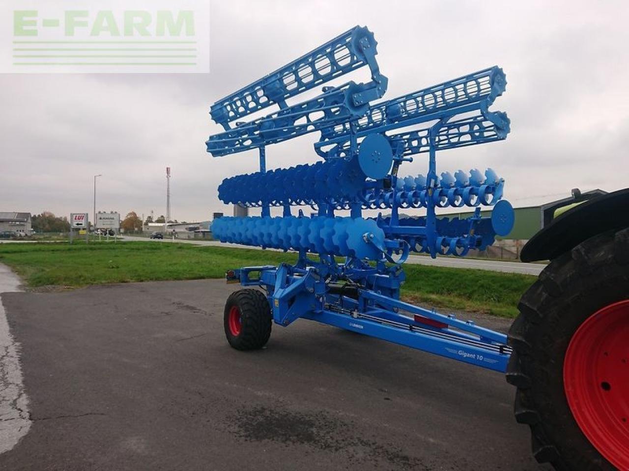 Kurzscheibenegge van het type Lemken gigant 10/800 heliodor, Gebrauchtmaschine in ILZ (Foto 2)