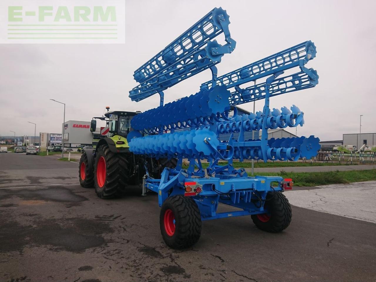 Kurzscheibenegge des Typs Lemken gigant 10/800 heliodor, Gebrauchtmaschine in ILZ (Bild 4)