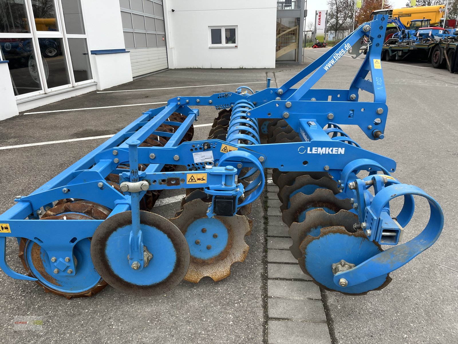 Kurzscheibenegge van het type Lemken Heliodor 9/300, Gebrauchtmaschine in Langenau (Foto 3)