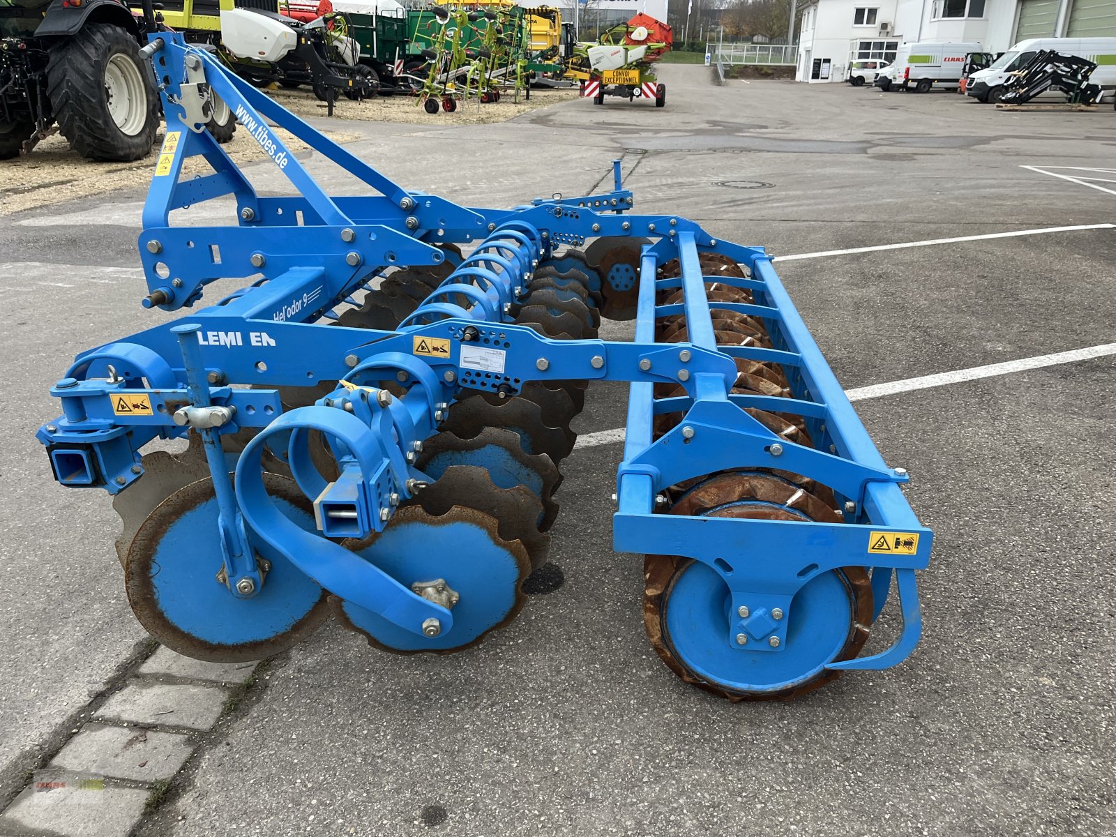 Kurzscheibenegge van het type Lemken Heliodor 9/300, Gebrauchtmaschine in Langenau (Foto 7)