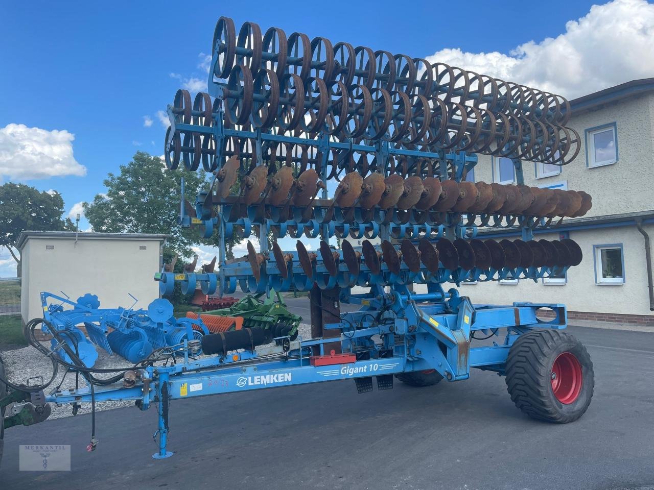 Kurzscheibenegge of the type Lemken Heliodor Gigant 10/1000, Gebrauchtmaschine in Pragsdorf (Picture 1)