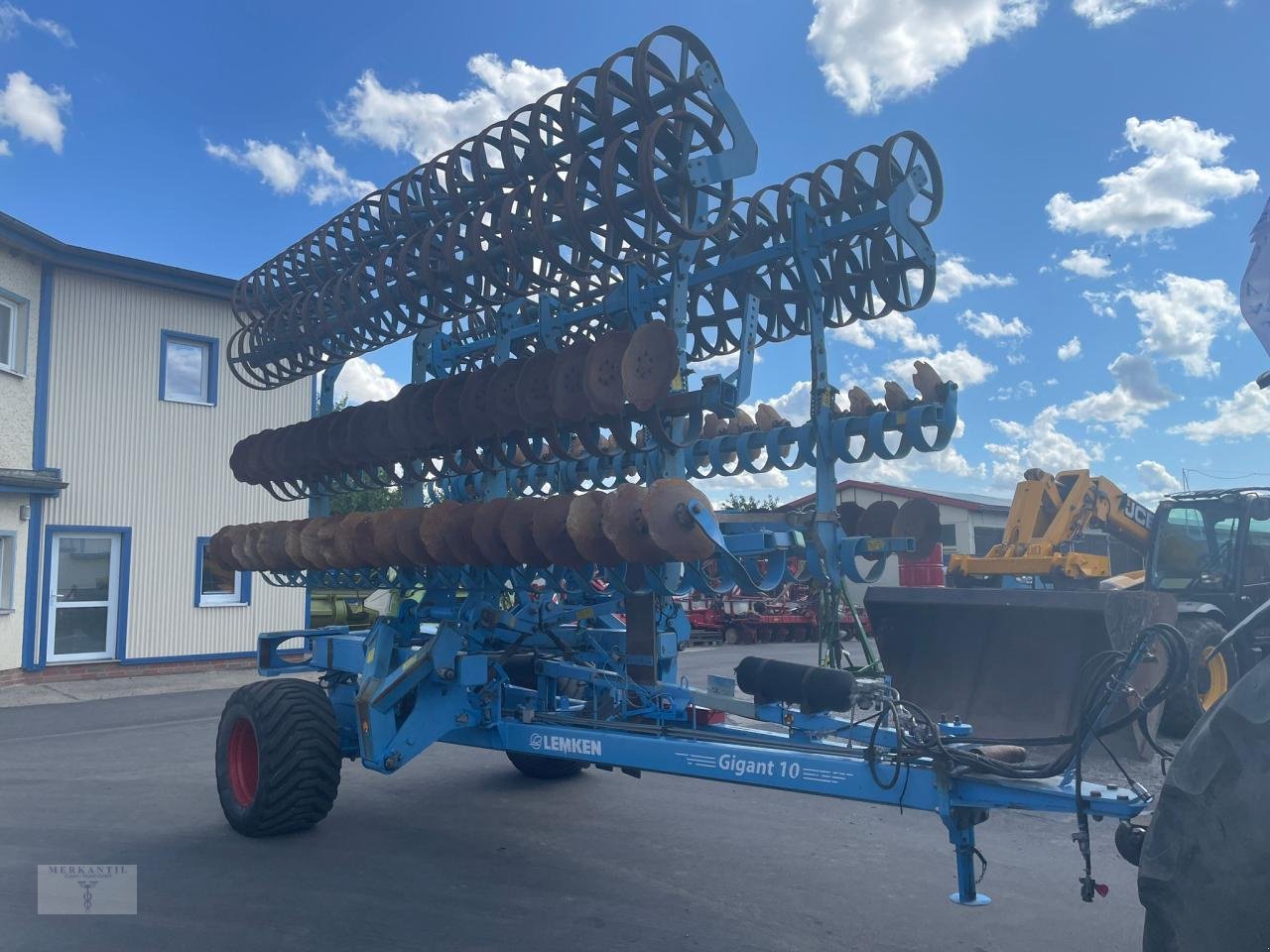 Kurzscheibenegge van het type Lemken Heliodor Gigant 10/1000, Gebrauchtmaschine in Pragsdorf (Foto 3)