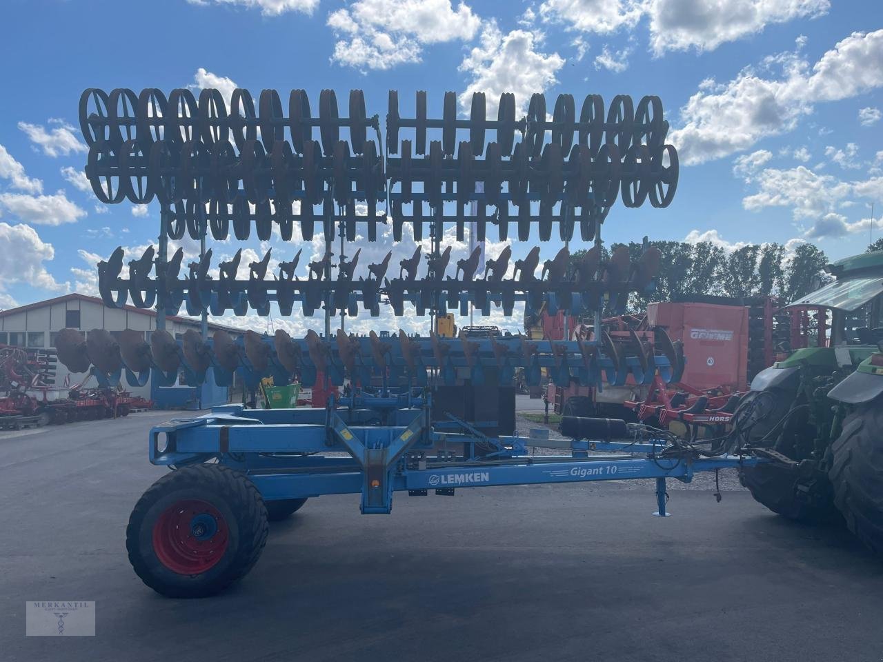 Kurzscheibenegge van het type Lemken Heliodor Gigant 10/1000, Gebrauchtmaschine in Pragsdorf (Foto 4)