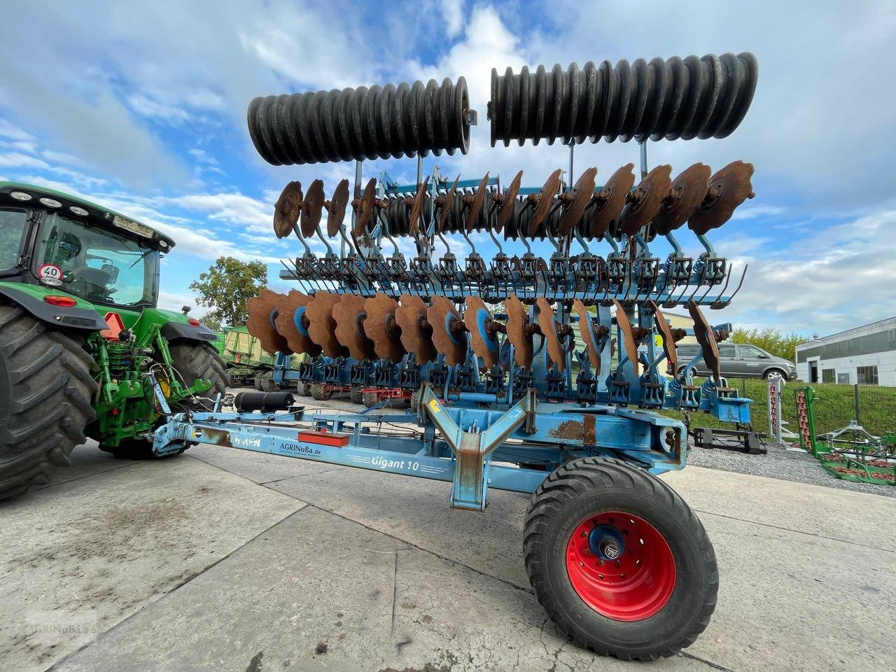 Kurzscheibenegge tip Lemken Lemken Gigant 10/800 Rubin 9, Gebrauchtmaschine in Prenzlau (Poză 7)