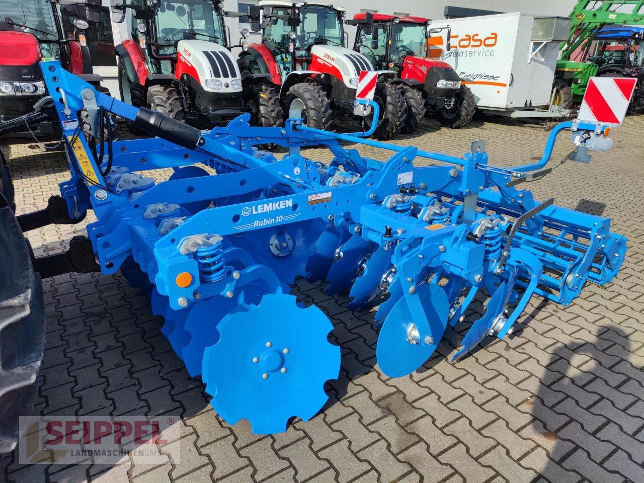 Kurzscheibenegge van het type Lemken RUBIN 10/300U, Neumaschine in Groß-Umstadt (Foto 1)