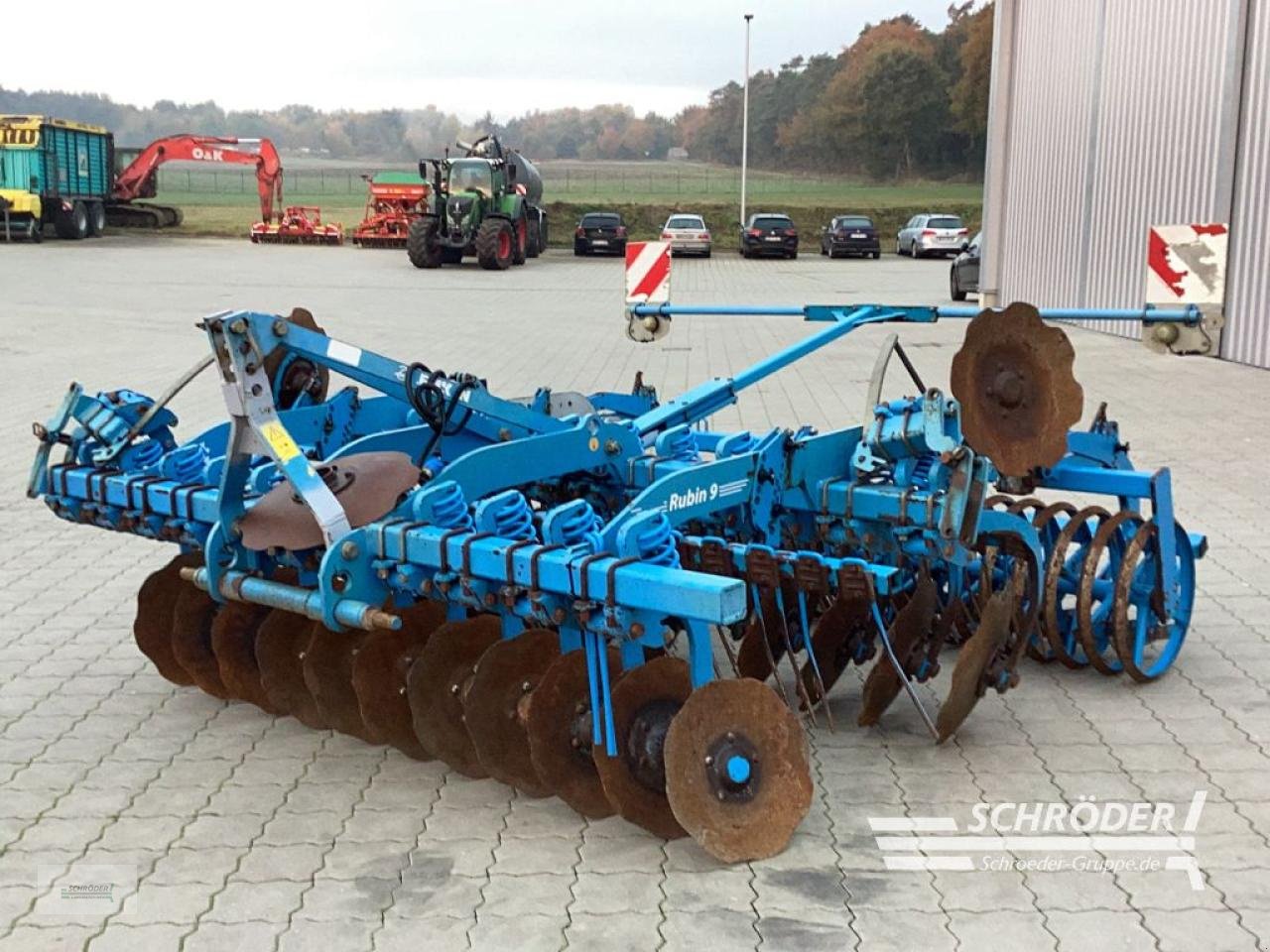 Kurzscheibenegge van het type Lemken RUBIN 9/300 U, Gebrauchtmaschine in Hemmoor (Foto 8)