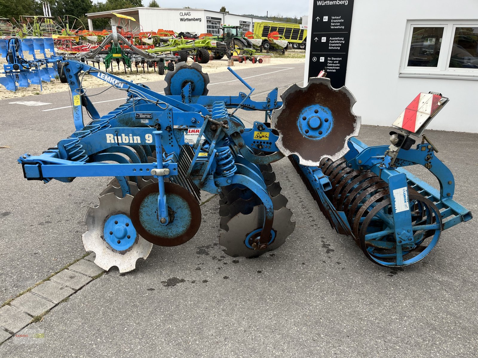 Kurzscheibenegge van het type Lemken Rubin 9/300, Gebrauchtmaschine in Langenau (Foto 4)