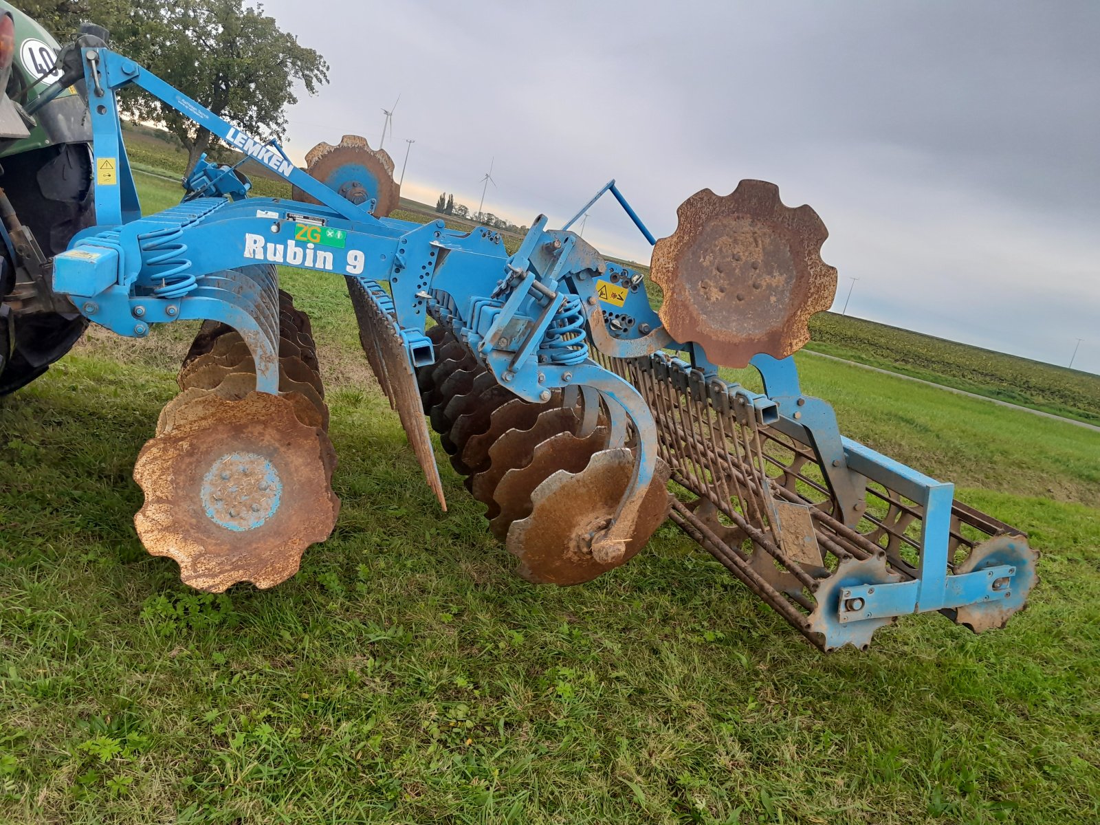 Kurzscheibenegge van het type Lemken Rubin 9/300, Gebrauchtmaschine in Rittershausen (Foto 1)