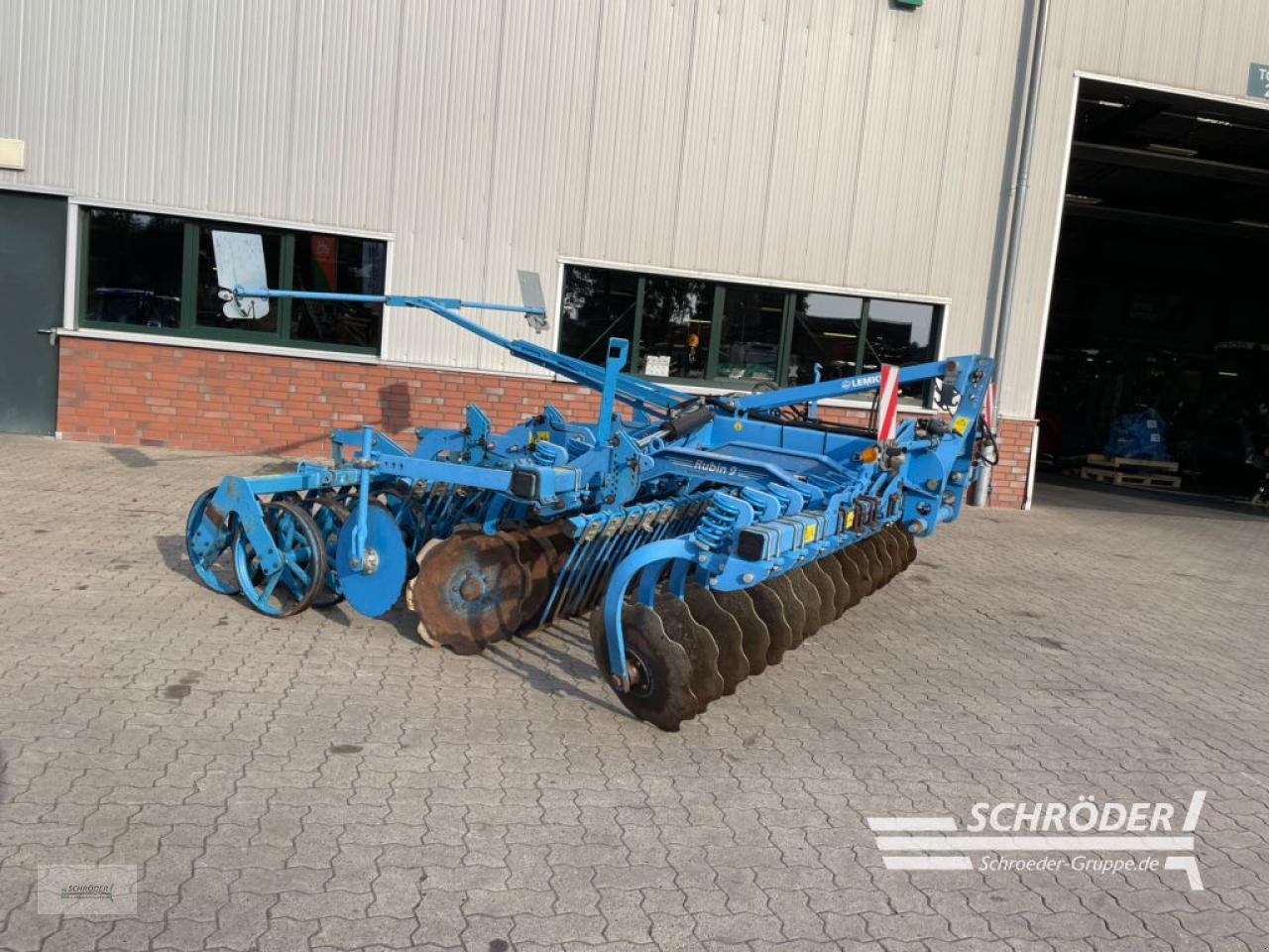 Kurzscheibenegge van het type Lemken RUBIN 9/400 KU, Gebrauchtmaschine in Völkersen (Foto 2)