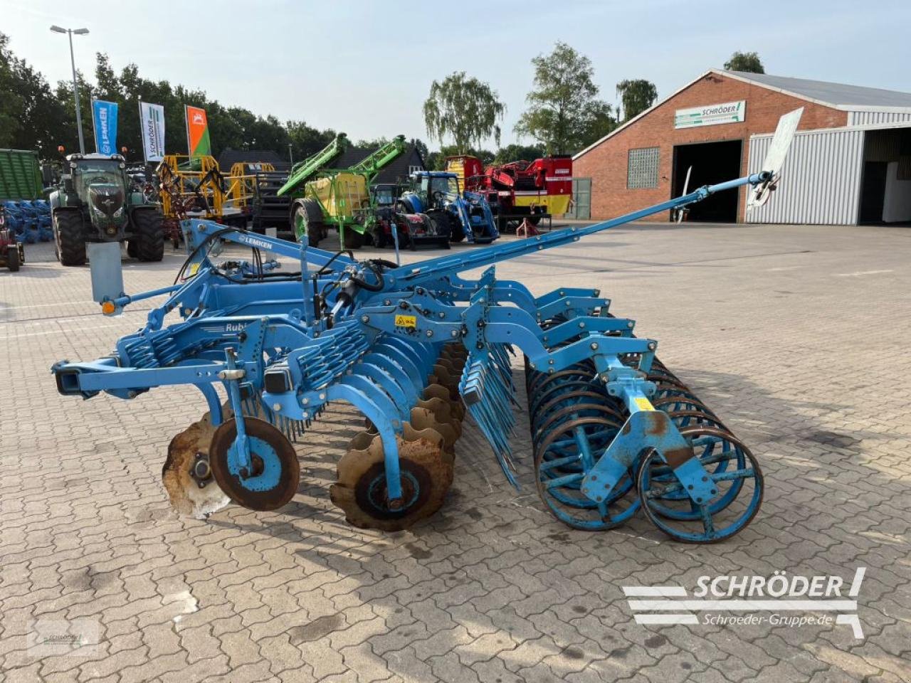 Kurzscheibenegge tip Lemken RUBIN 9/400 KU, Gebrauchtmaschine in Völkersen (Poză 5)