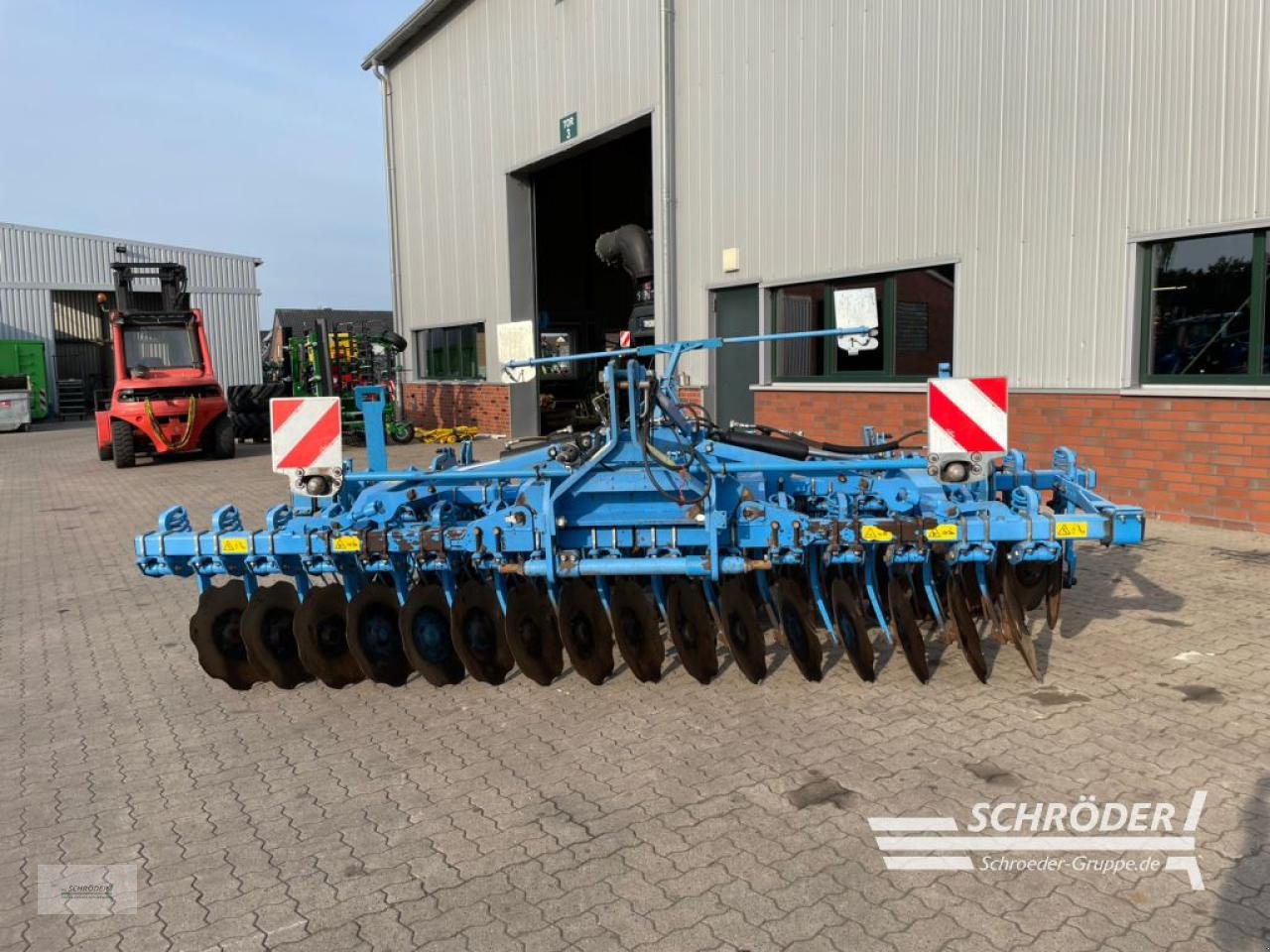 Kurzscheibenegge van het type Lemken RUBIN 9/400 KU, Gebrauchtmaschine in Völkersen (Foto 7)