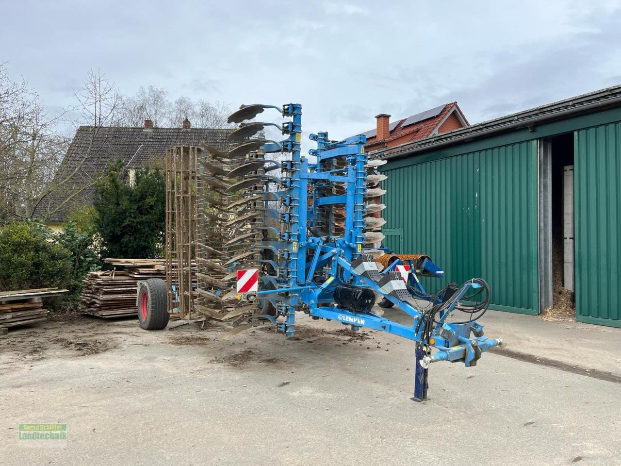 Kurzscheibenegge des Typs Lemken Rubin, Gebrauchtmaschine in Büren (Bild 1)