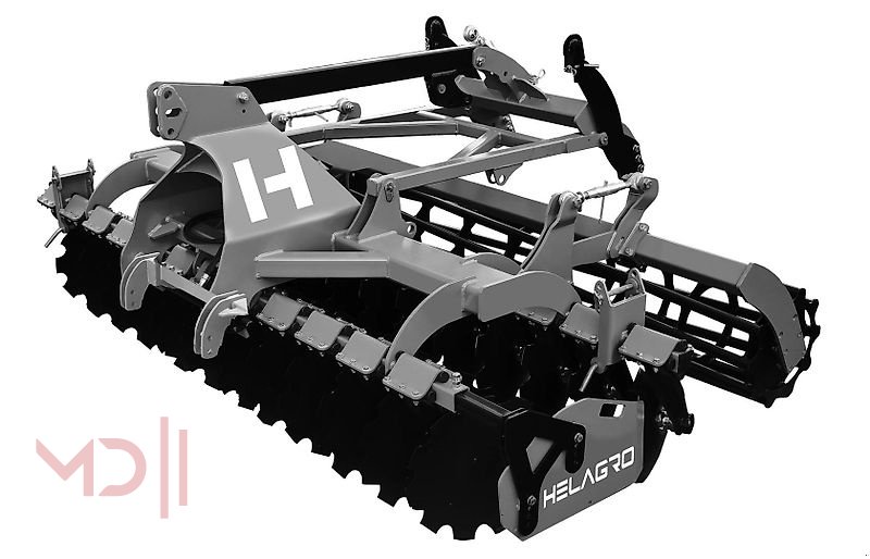 Kurzscheibenegge tipa MD Landmaschinen HA Scheibenegge mit Hitch AUTH 2,5 m , 2,7m, 3,0 m, 4,0m, Neumaschine u Zeven (Slika 8)