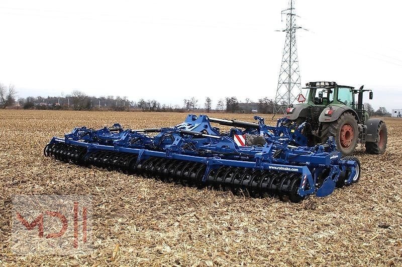 Kurzscheibenegge van het type MD Landmaschinen Rolmako Scheibenegge U 665 PowerDisc 8,0 m - 9,0m, Neumaschine in Zeven (Foto 7)