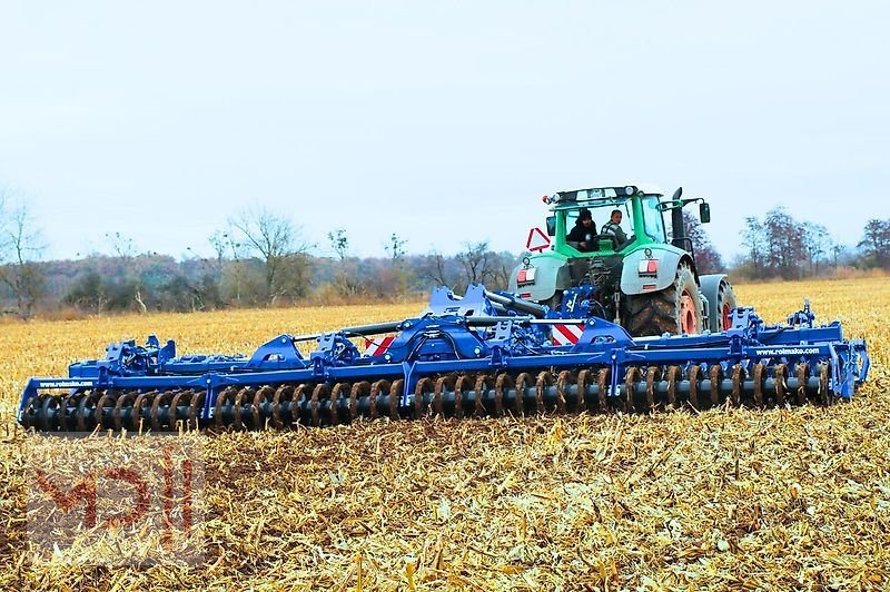 Kurzscheibenegge van het type MD Landmaschinen Rolmako Scheibenegge U 665 PowerDisc 8,0 m - 9,0m, Neumaschine in Zeven (Foto 5)