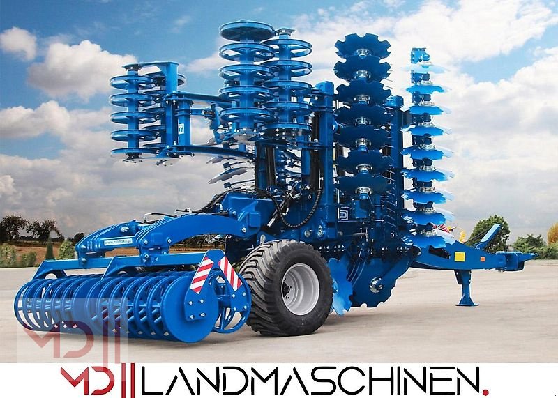 Kurzscheibenegge van het type MD Landmaschinen Rolmako U671 PRO Schwere Scheibenegge Hydraulisch klappbar 4,0m, 4,5m, 5,0m, 6,0m, Neumaschine in Zeven (Foto 1)