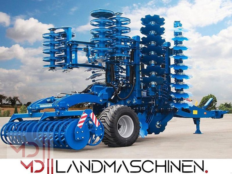 Kurzscheibenegge of the type MD Landmaschinen Rolmako U671 PRO Schwere Scheibenegge Hydraulisch klappbar 4,0m, 4,5m, 5,0m, 6,0m, Neumaschine in Zeven (Picture 1)