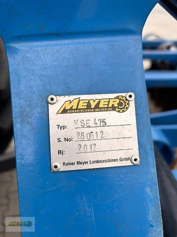 Kurzscheibenegge Türe ait Meyer Agrartechnik KSE475, Gebrauchtmaschine içinde Andervenne (resim 11)