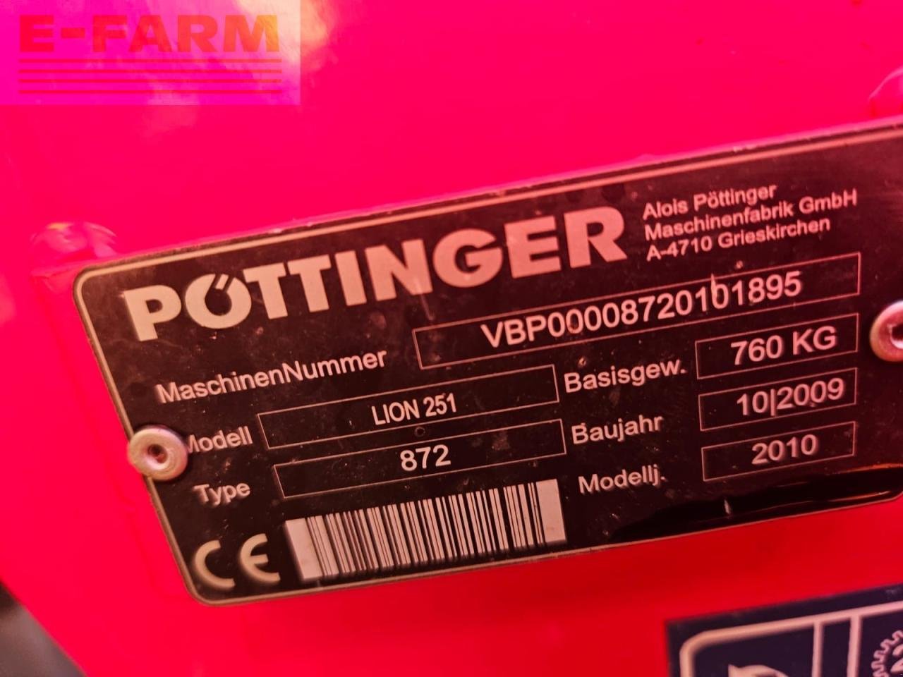 Kurzscheibenegge от тип Pöttinger lion 251, Gebrauchtmaschine в ILZ (Снимка 4)