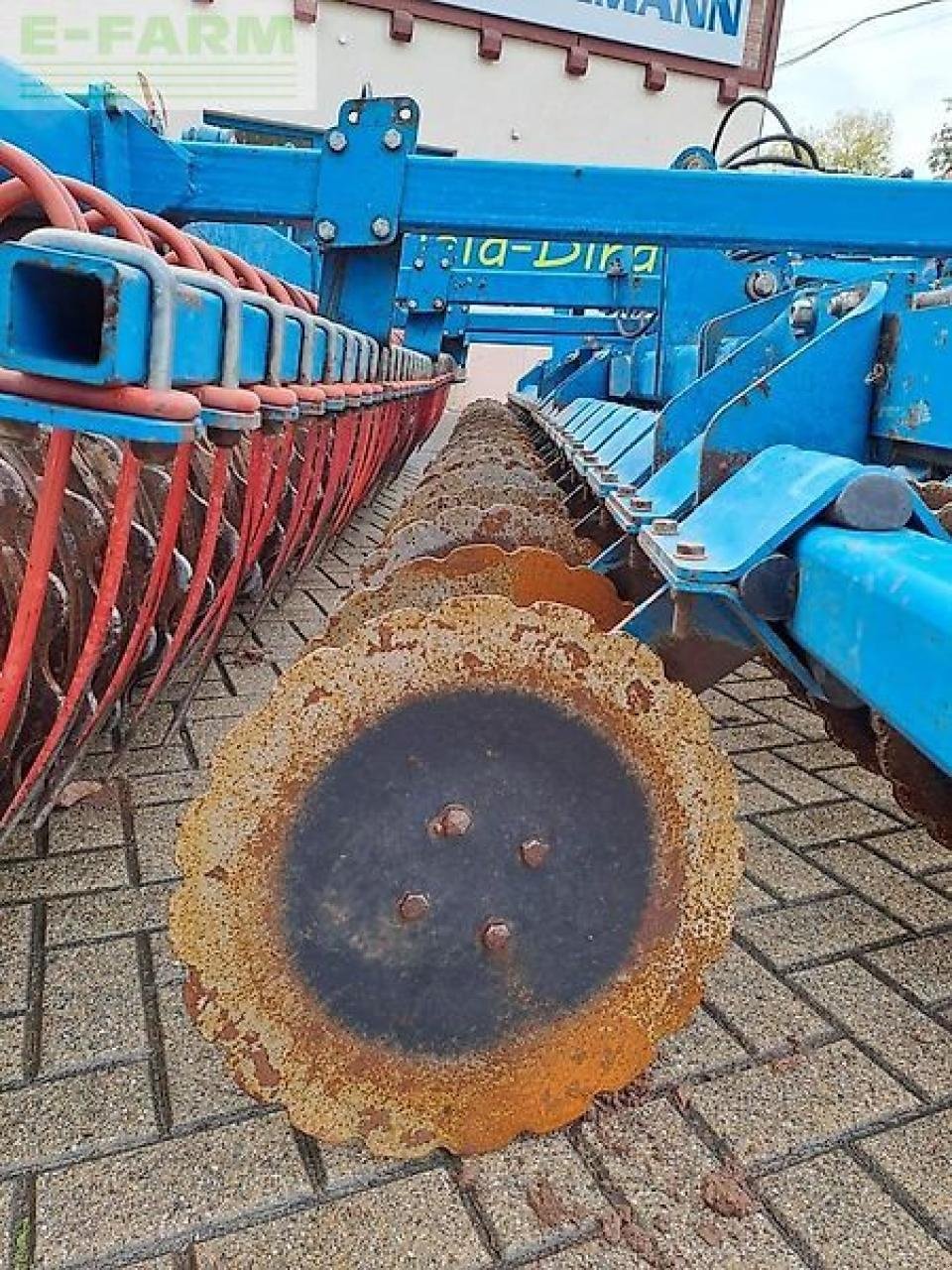 Kurzscheibenegge des Typs Rabe field bird 6000k, Gebrauchtmaschine in WALDKAPPEL-BISCHHAUSEN (Bild 8)