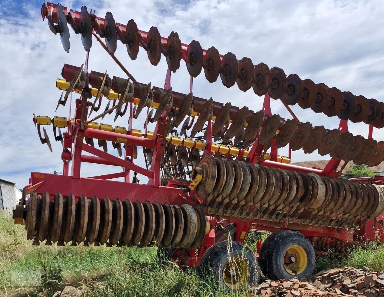 Kurzscheibenegge van het type Väderstad Carrier 1225, Gebrauchtmaschine in Pragsdorf (Foto 1)