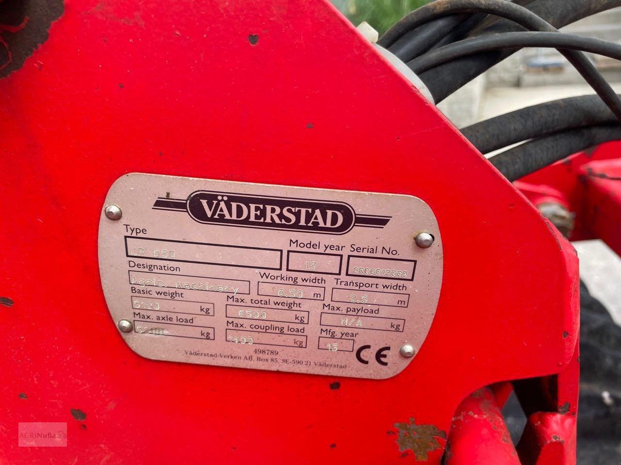 Kurzscheibenegge des Typs Väderstad Carrier CR 650 Crossboard, Gebrauchtmaschine in Prenzlau (Bild 15)