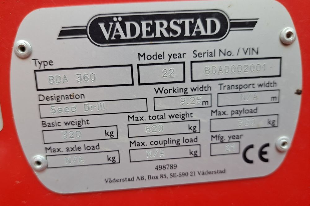 Kurzscheibenegge za tip Väderstad Carrier XL 925, Gebrauchtmaschine u Freiberg (Slika 28)