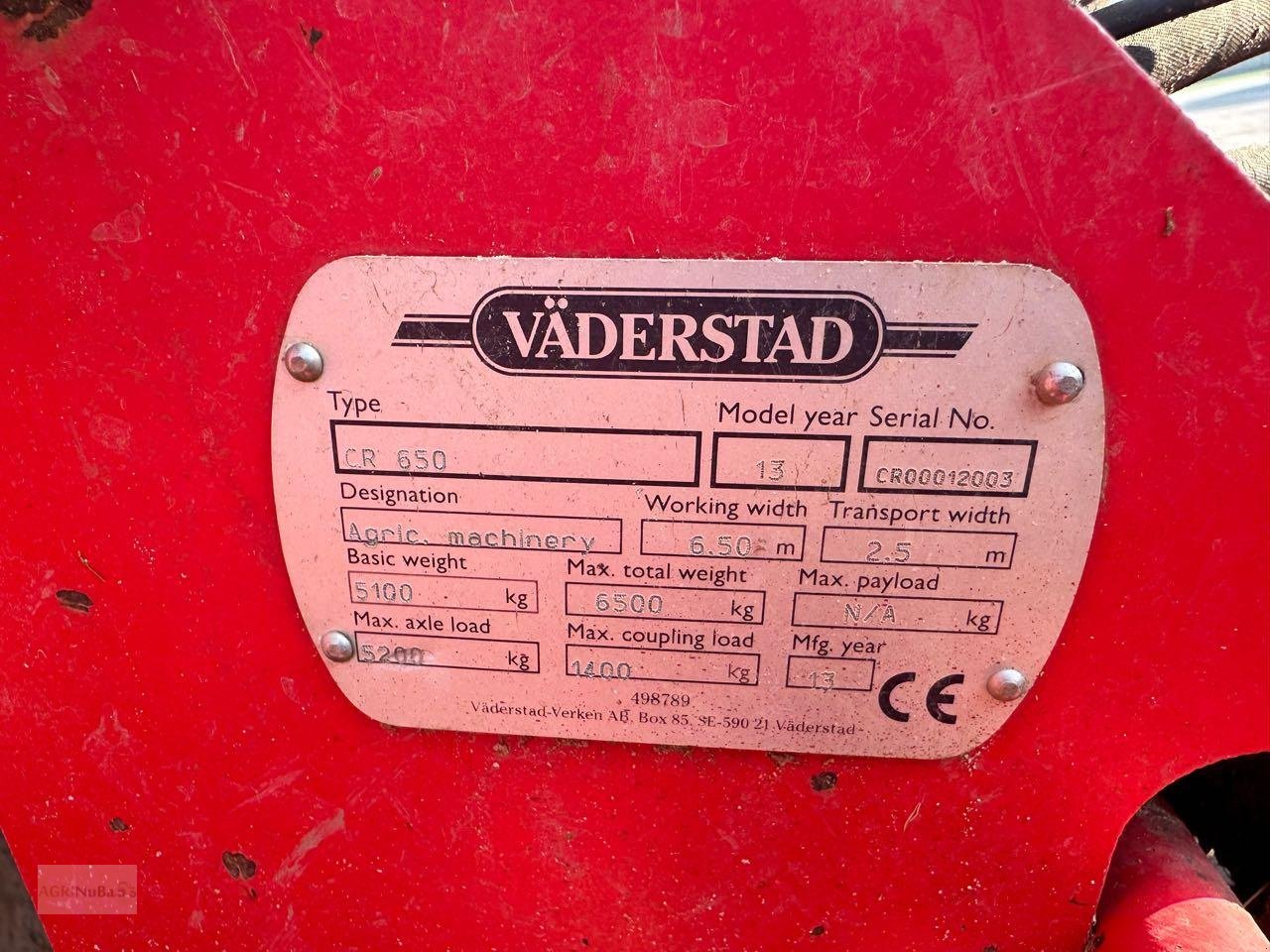 Kurzscheibenegge of the type Väderstad CR 650, Gebrauchtmaschine in Prenzlau (Picture 21)