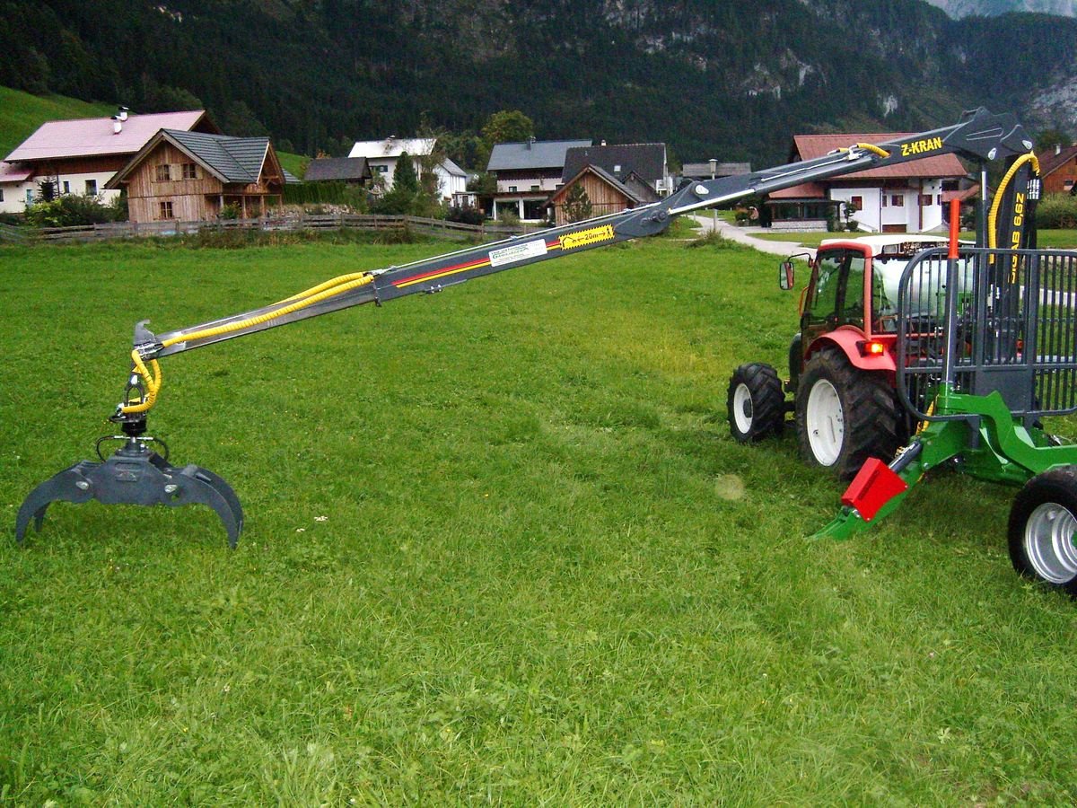 Ladekrane & Rückezange Türe ait BigAb Z 6,6, Neumaschine içinde Gosau am Dachstein (resim 4)