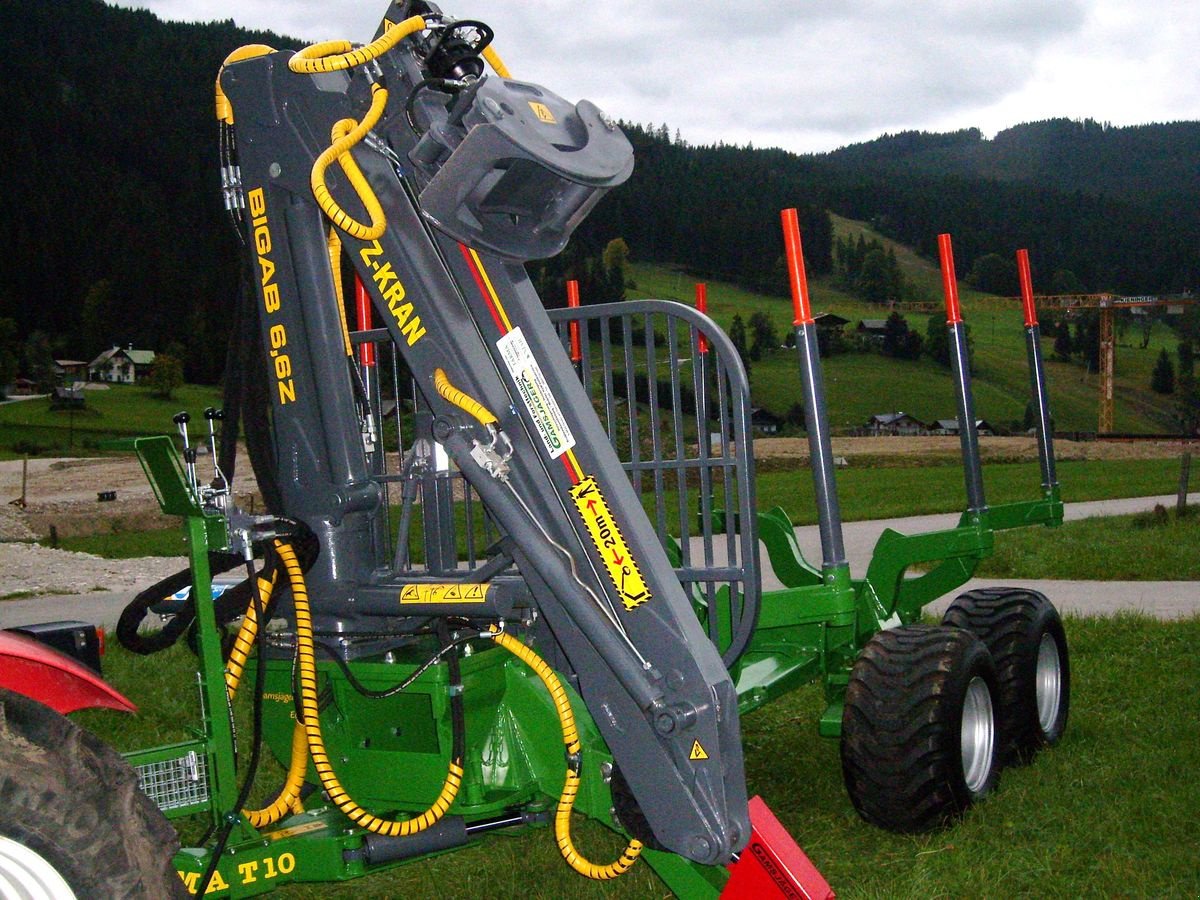 Ladekrane & Rückezange of the type BigAb Z 6,6, Neumaschine in Gosau am Dachstein (Picture 2)