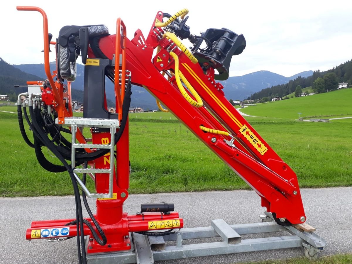 Ladekrane & Rückezange van het type BigAb Z 8,0 mit Hochsitzbedienung, Neumaschine in Gosau am Dachstein (Foto 1)