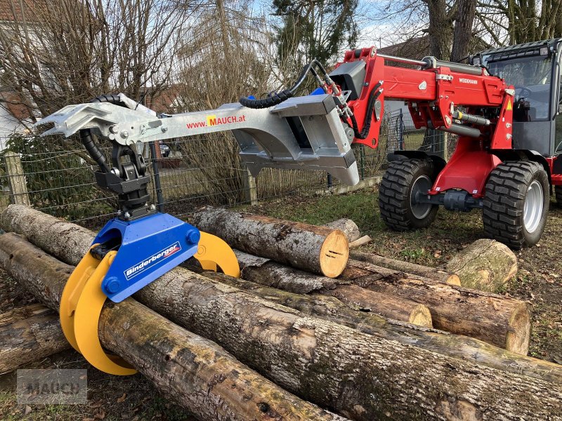 Ladekrane & Rückezange tip Binderberger Holzzange für Hoftrac und Frontlader, Neumaschine in Burgkirchen (Poză 1)