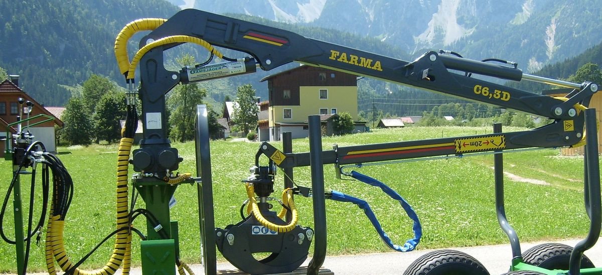 Ladekrane & Rückezange a típus Farma C 6,3 D, Neumaschine ekkor: Gosau am Dachstein (Kép 4)