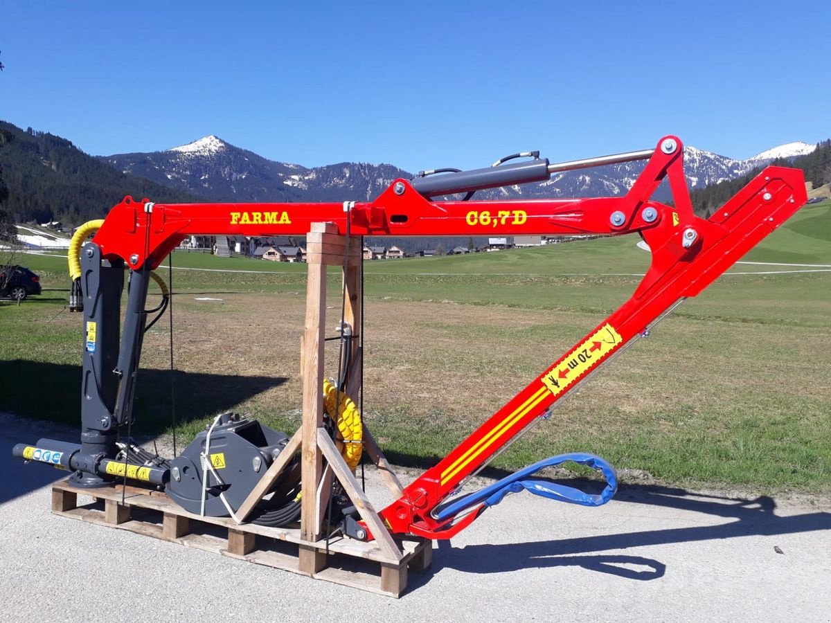 Ladekrane & Rückezange of the type Farma C 6,7G3, Neumaschine in Gosau am Dachstein (Picture 3)