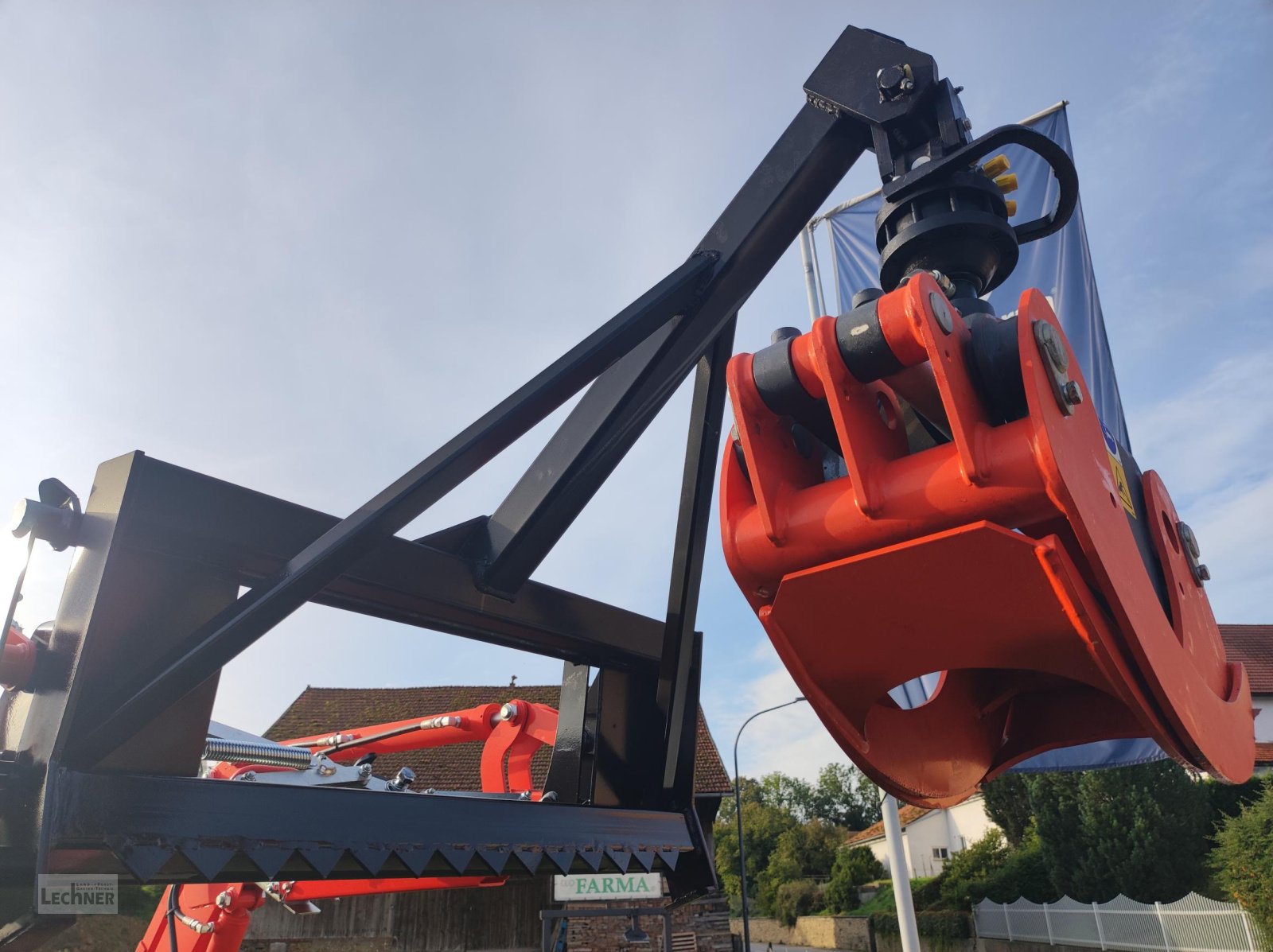 Ladekrane & Rückezange tip Farma Frontladerverladezange Rückezange Hydraulisch Frontanbau mit FARMA Greifer 012 GII, Neumaschine in Bad Abbach-Dünzling (Poză 1)