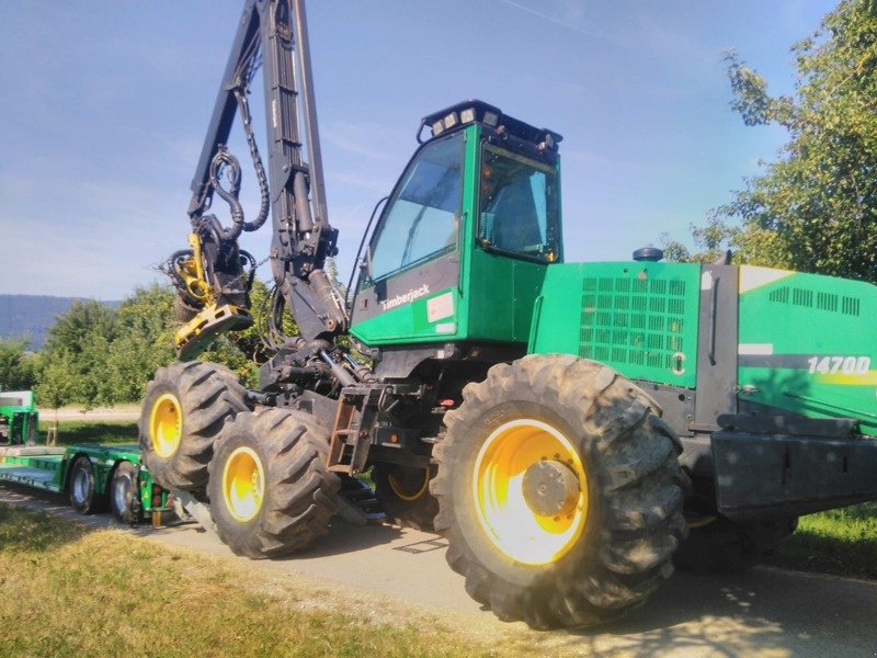 Ladekrane & Rückezange van het type John Deere 1470 D, Gebrauchtmaschine in Courrendlin (Foto 1)