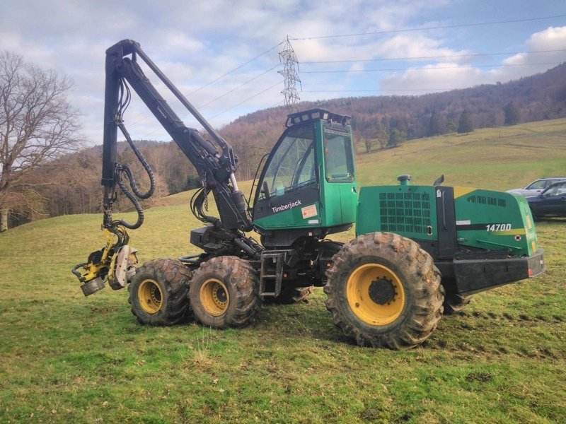 Ladekrane & Rückezange van het type John Deere 1470 D, Gebrauchtmaschine in Courrendlin (Foto 2)