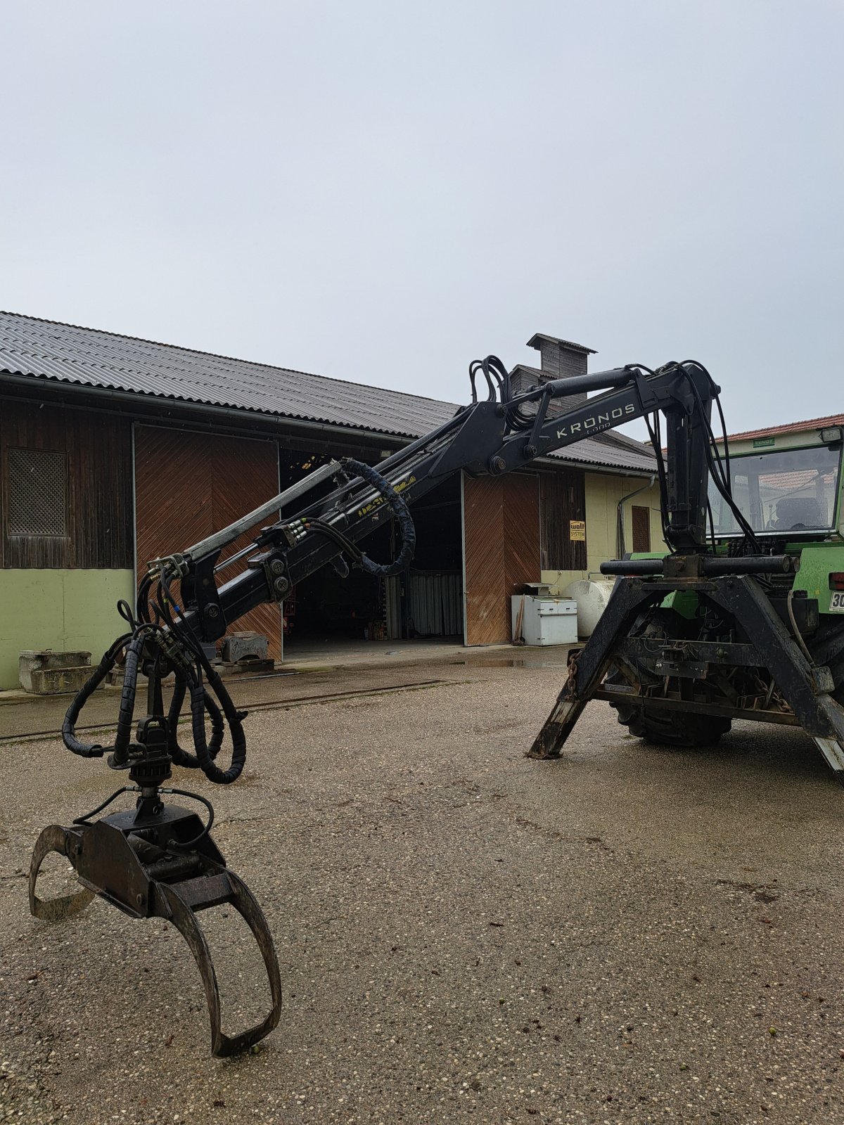 Ladekrane & Rückezange des Typs Kronos 5000, Gebrauchtmaschine in Haid (Bild 1)