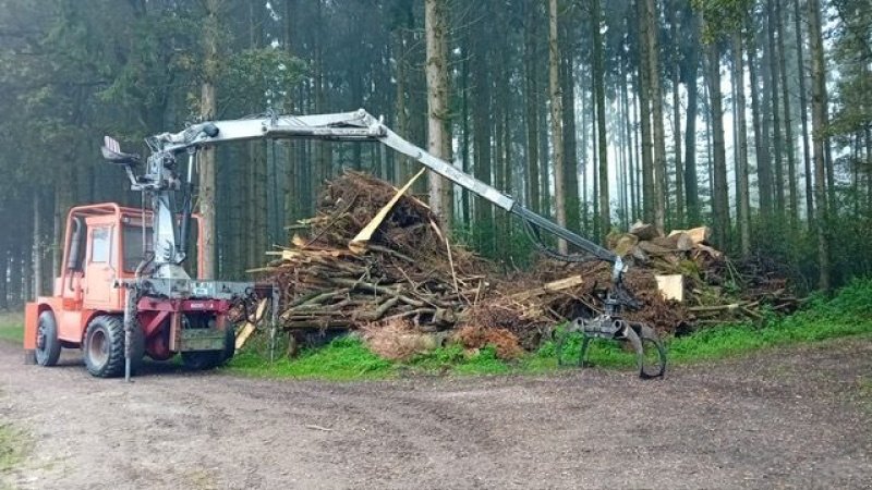 Ladekrane & Rückezange van het type Penz Forstkran mit Trägerfahrzeug, Gebrauchtmaschine in NATTERNBACH (Foto 12)