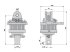 Ladekrane & Rückezange des Typs Sonstige Rotator CR400 Welle DM 59mm 4to, Neumaschine in Tamsweg (Bild 10)