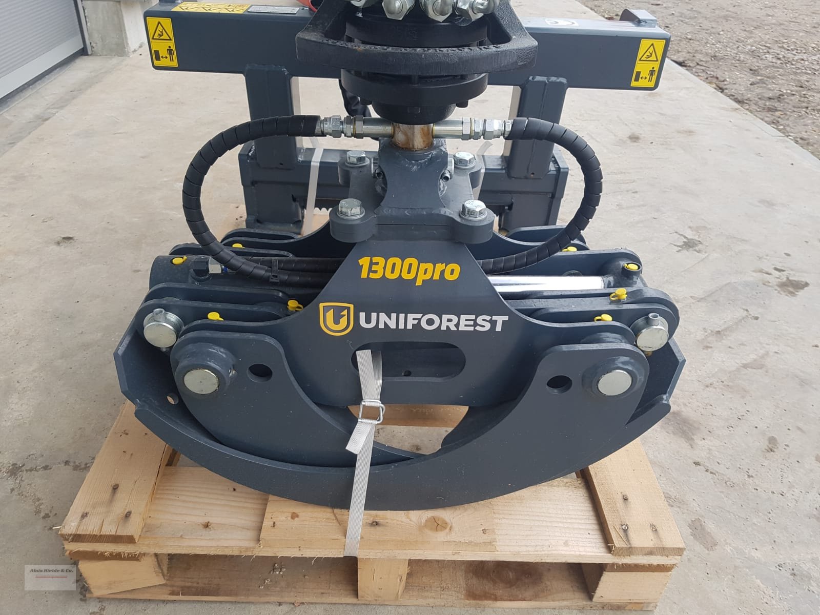 Ladekrane & Rückezange Türe ait Uniforest Scorpion 1300 FL, Neumaschine içinde Tapfheim (resim 5)