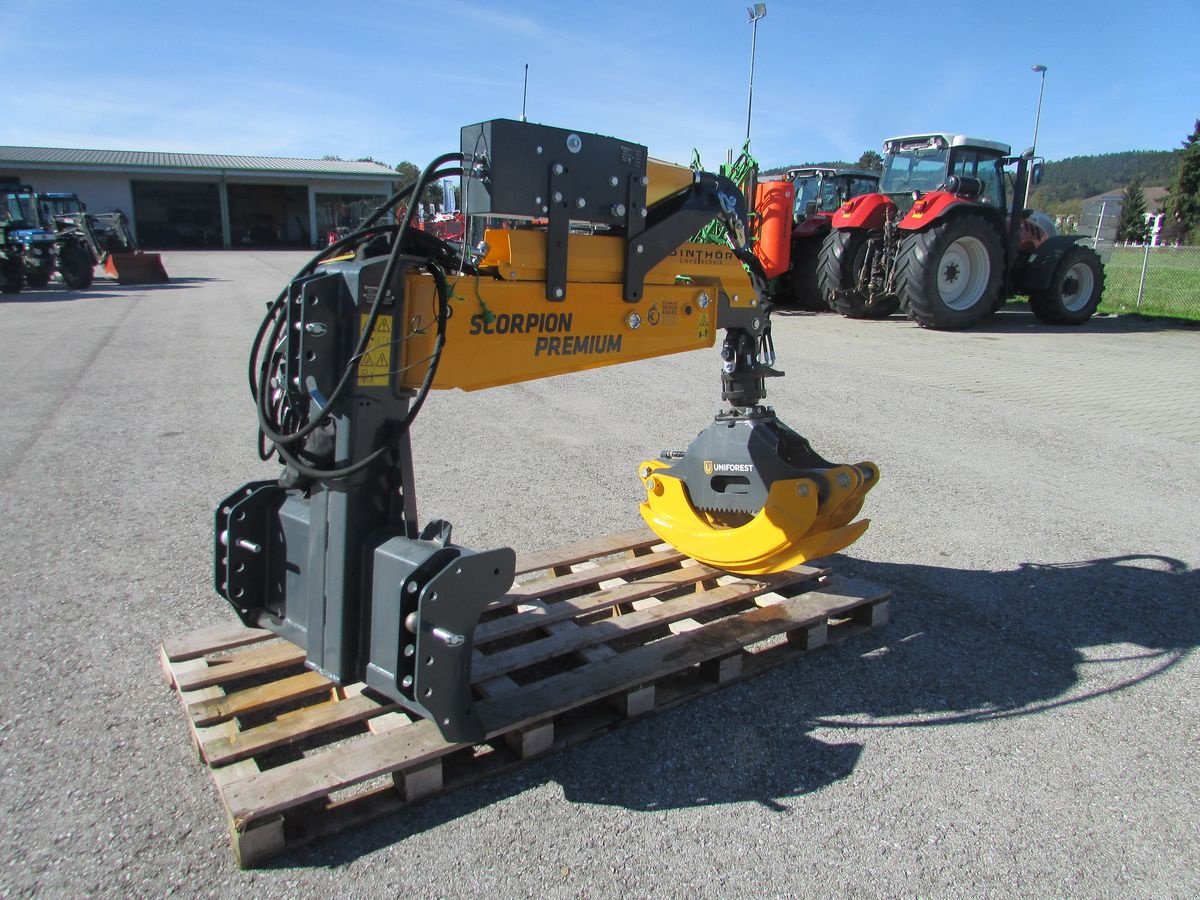 Ladekrane & Rückezange van het type Uniforest Scorpion 3, Gebrauchtmaschine in Saxen (Foto 8)