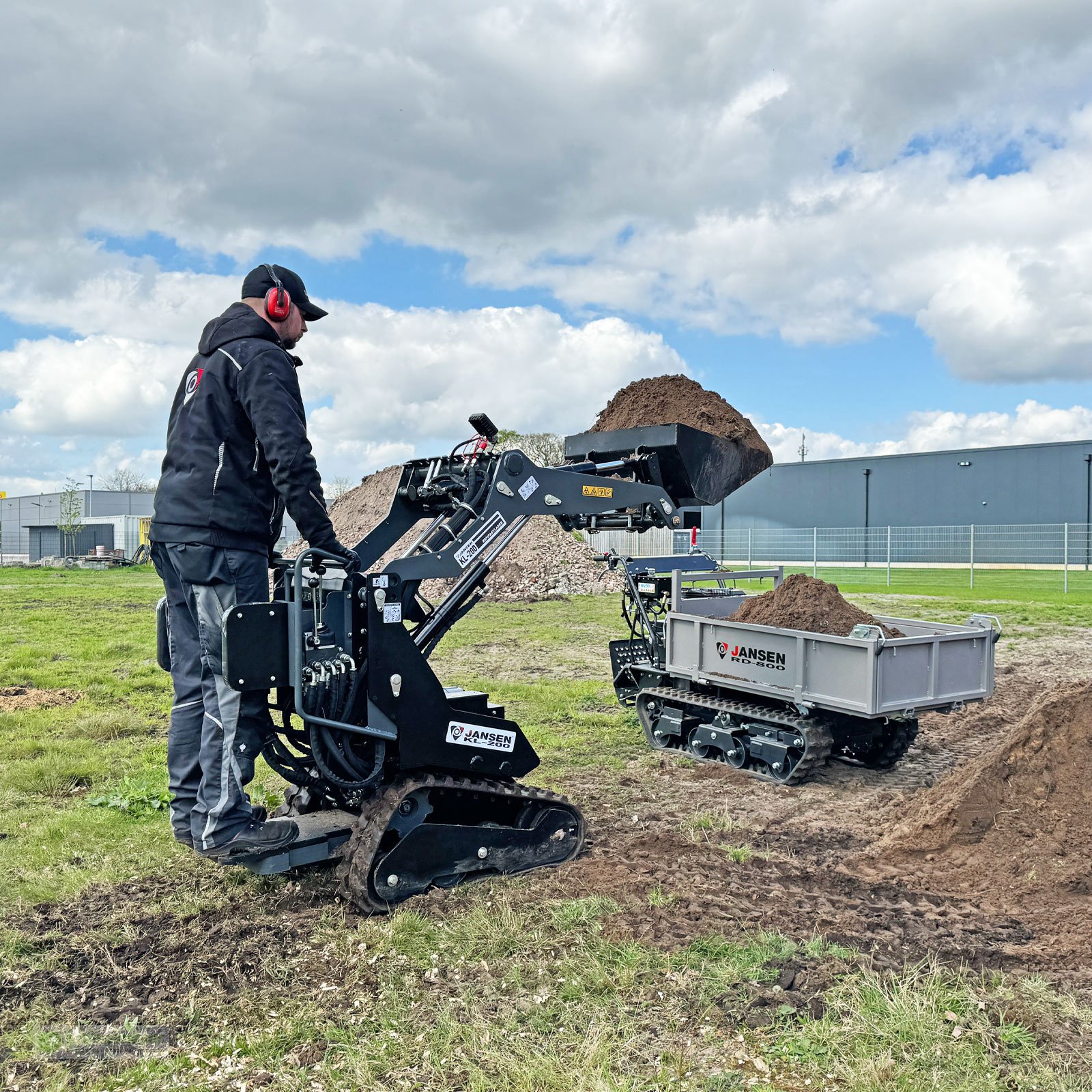 Laderaupe van het type Jansen Kompaktlader KL-200(kostenlose Lieferung möglich), Neumaschine in Feuchtwangen (Foto 2)