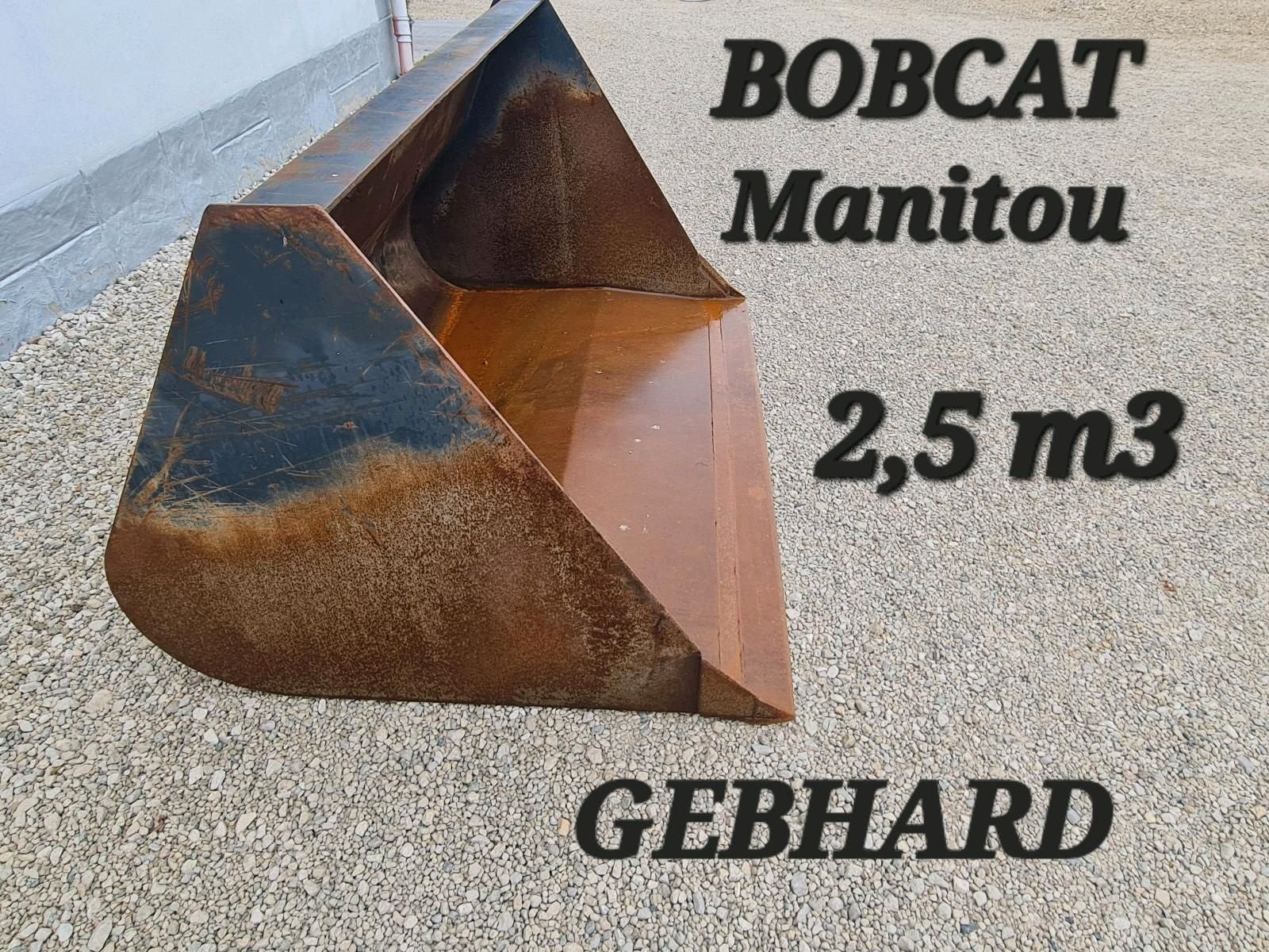 Ladeschaufel Türe ait Bobcat Getreideschaufel 2500L Volumenschaufel für Teleskoplader, Gebrauchtmaschine içinde Großschönbrunn (resim 2)