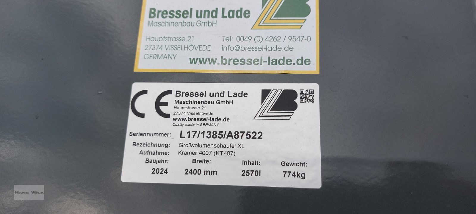 Ladeschaufel a típus Bressel & Lade Schaufel, Neumaschine ekkor: Schwabmünchen (Kép 11)