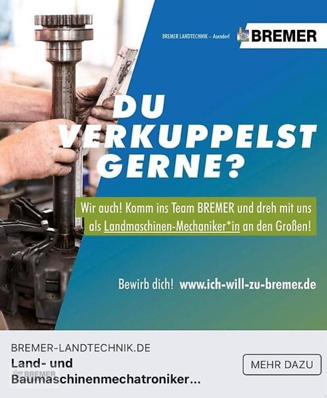 Ladeschaufel Türe ait Bressel & Lade Schwergutschaufel M CLAAS TORION, Vorführmaschine içinde Asendorf (resim 17)