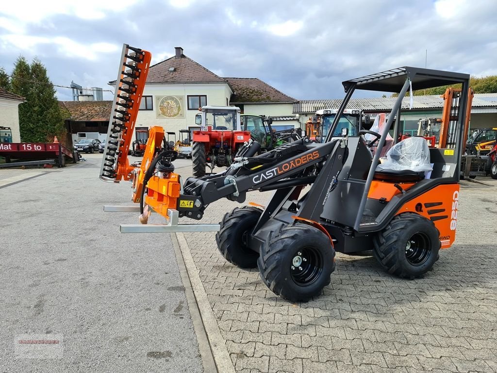 Ladeschaufel Türe ait Dominator X 150 Heckenschneider für Hoflader, Gebrauchtmaschine içinde Tarsdorf (resim 5)