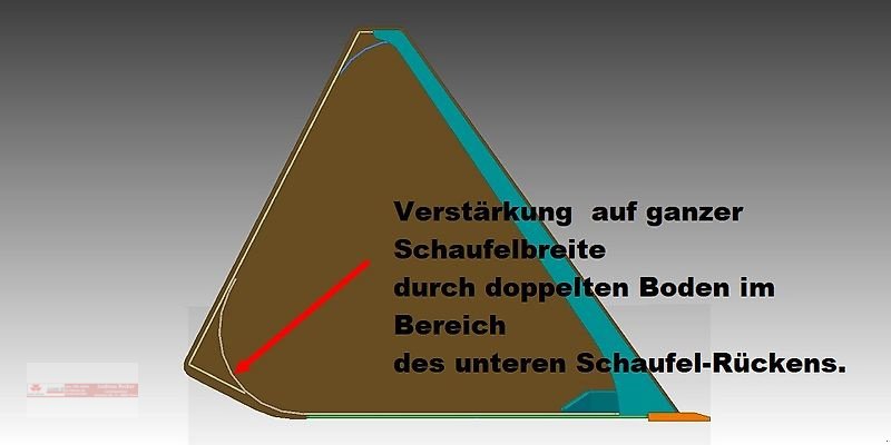 Ladeschaufel Türe ait FK Machinery MVBW 220, Neumaschine içinde Tewel (resim 4)