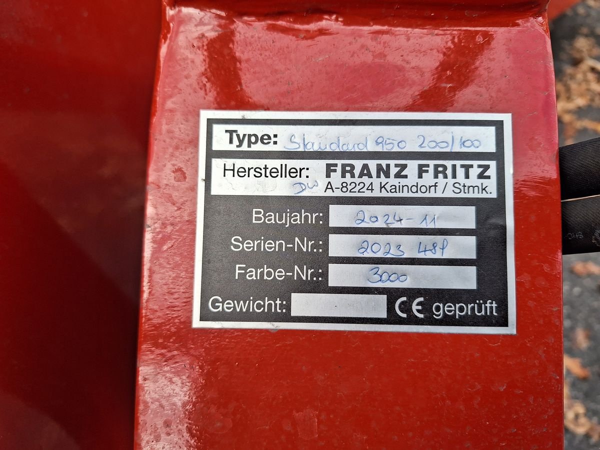 Ladeschaufel tipa Fritz Standart 950, Neumaschine u Burgkirchen (Slika 4)