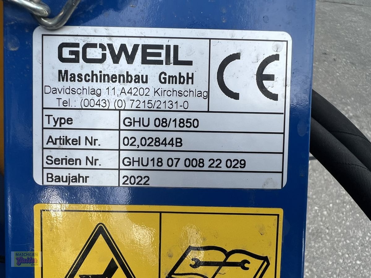 Ladeschaufel Türe ait Göweil GHU 08/1850 DW, Neumaschine içinde Kötschach (resim 7)